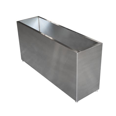 stainless steel planter boxes